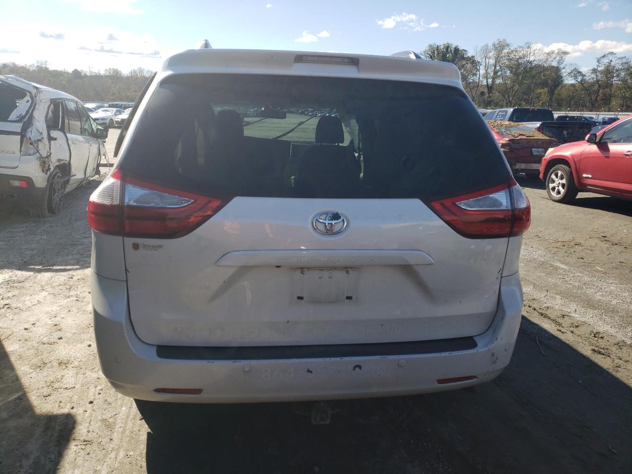 2016 Toyota Sienna Xle VIN: 5TDYK3DC8GS764608 Lot: 80621744