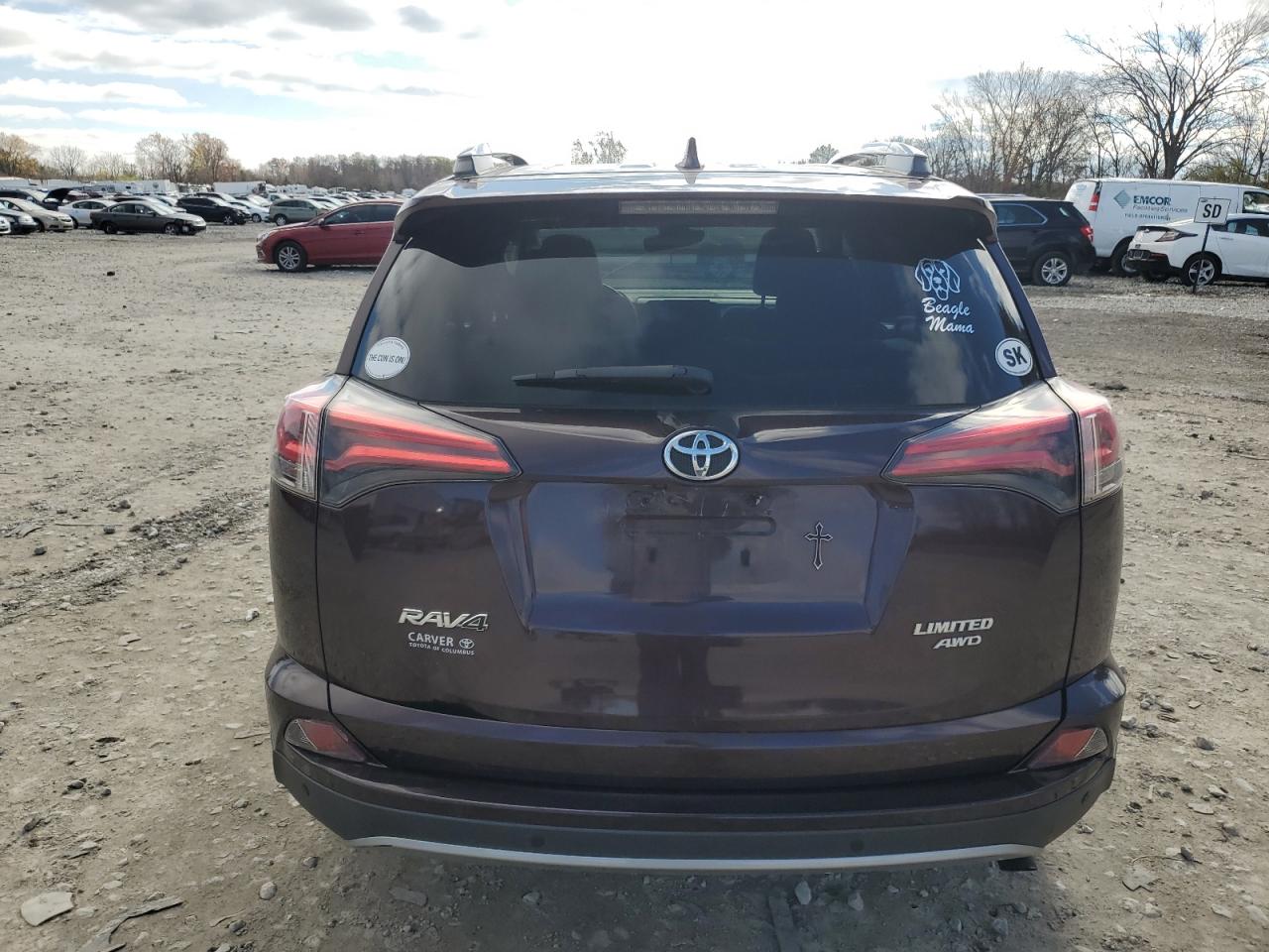 2018 Toyota Rav4 Limited VIN: 2T3DFREV4JW807465 Lot: 79744314