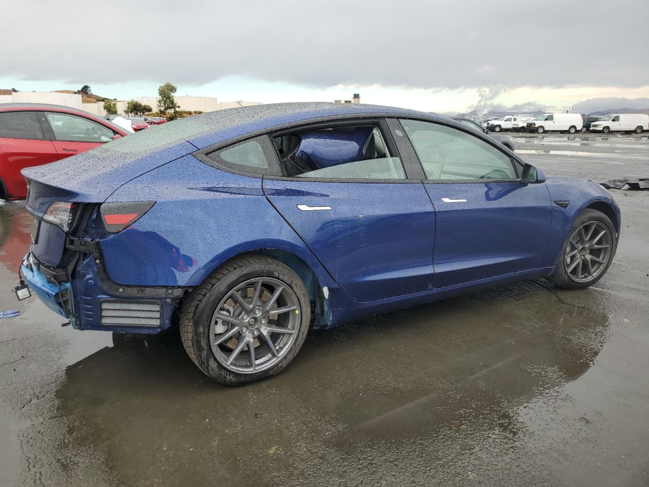 VIN 5YJ3E1EAXPF490190 2023 TESLA MODEL 3 no.3