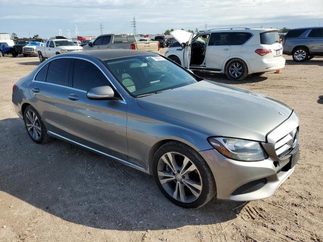 Sedans MERCEDES-BENZ C-CLASS 2015 Srebrny