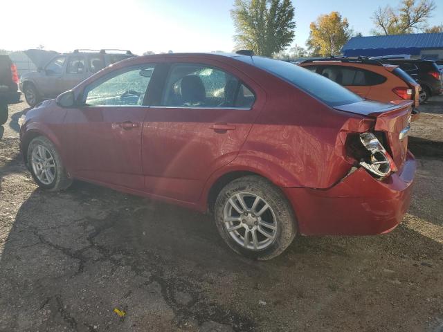  CHEVROLET SONIC 2016 Red