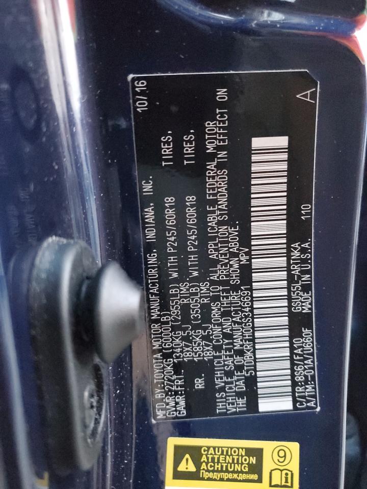 2016 Toyota Highlander - Image 13