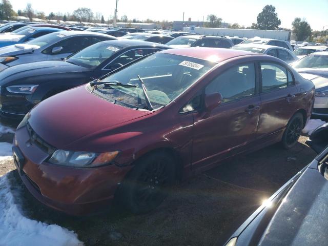 2008 Honda Civic Lx en Venta en Colorado Springs, CO - Mechanical