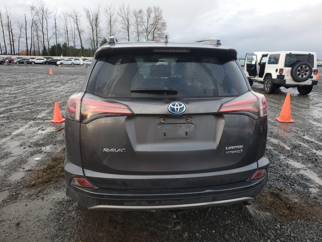 2018 Toyota Rav4 Hv Limited VIN: JTMDJREV0JD235483 Lot: 80440474