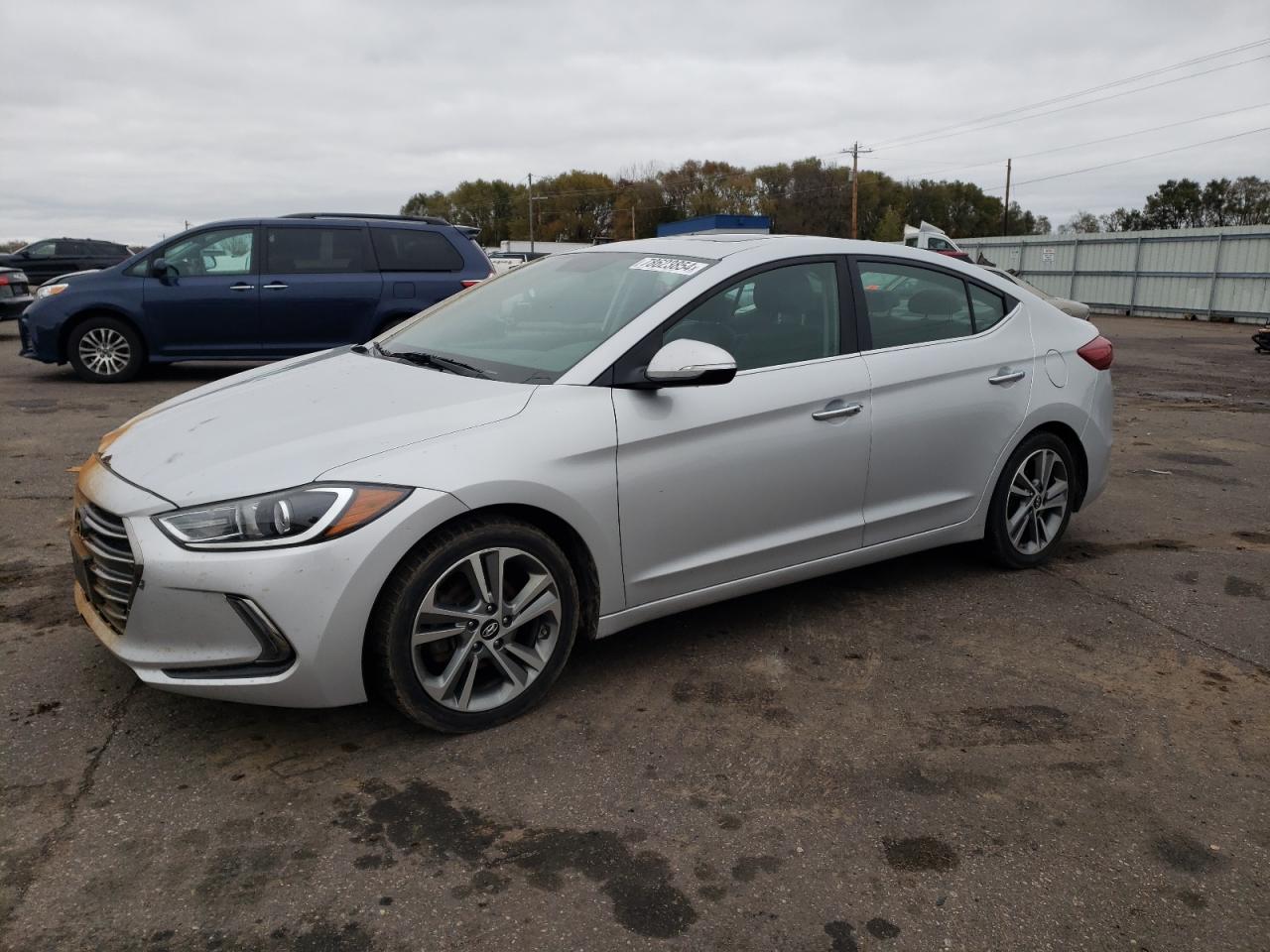 VIN KMHD84LF0HU062970 2017 HYUNDAI ELANTRA no.1