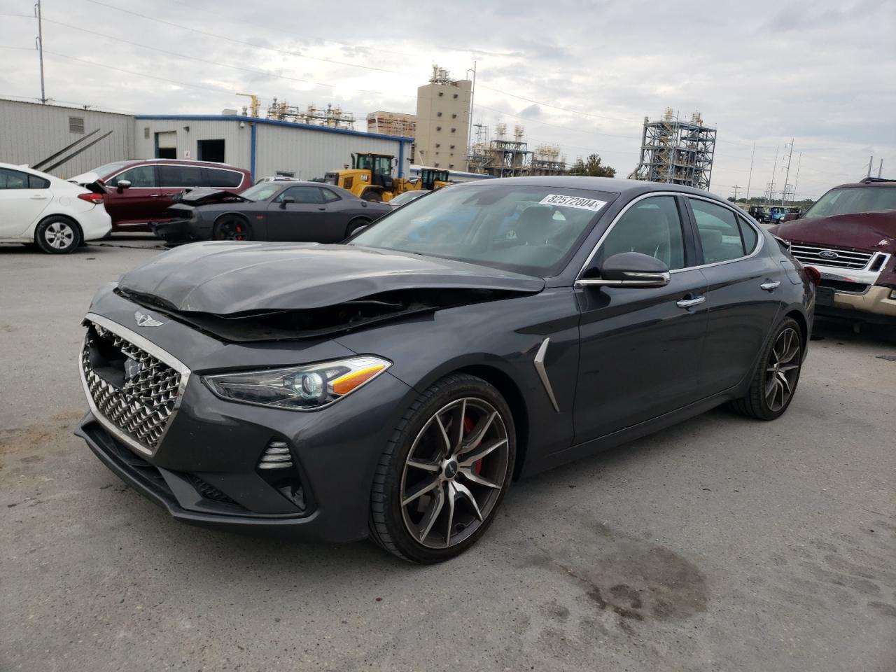 VIN KMTG24LA9KU016408 2019 GENESIS G70 no.1