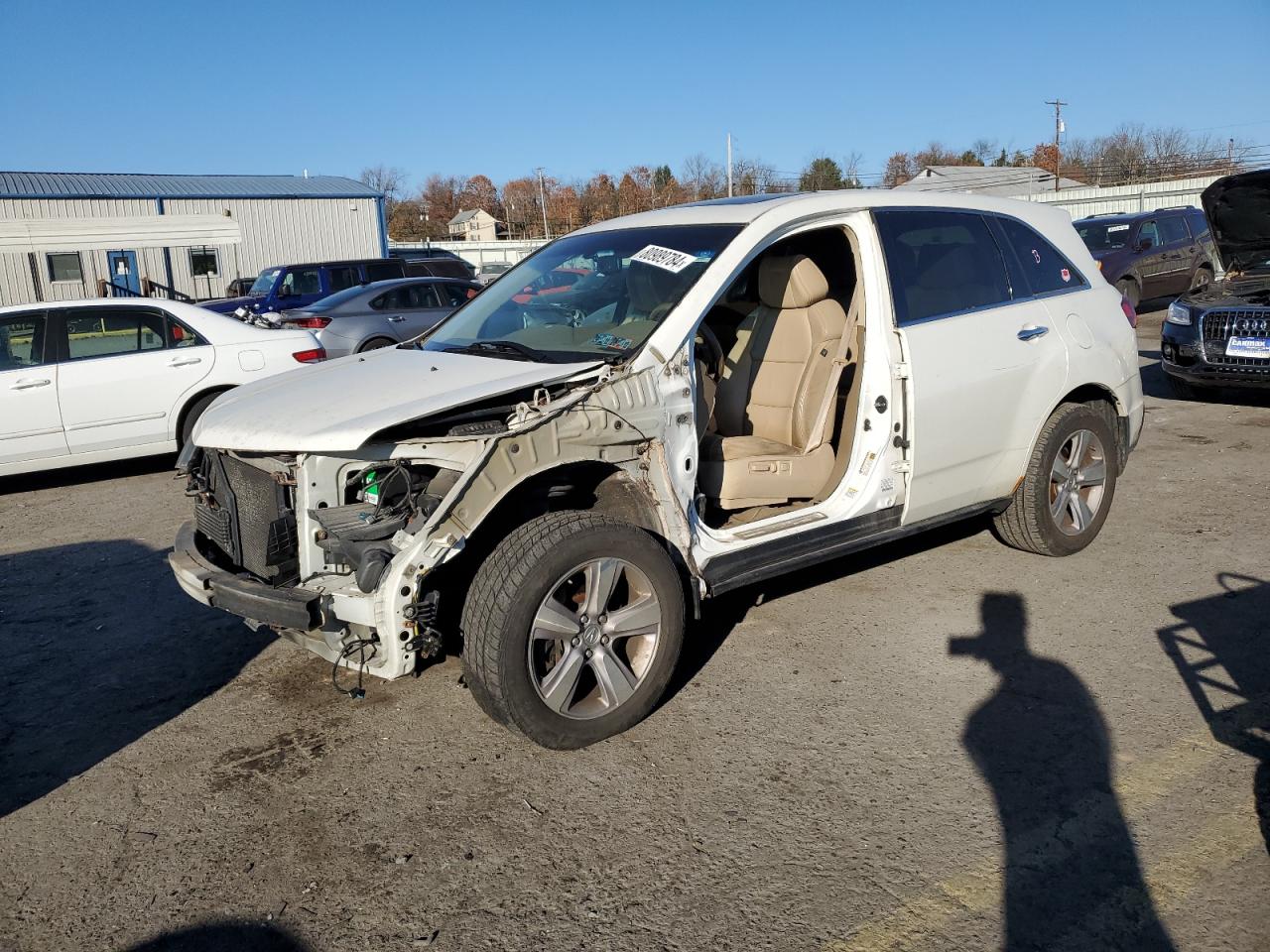 2013 Acura Mdx Technology VIN: 2HNYD2H3XDH515035 Lot: 80989784