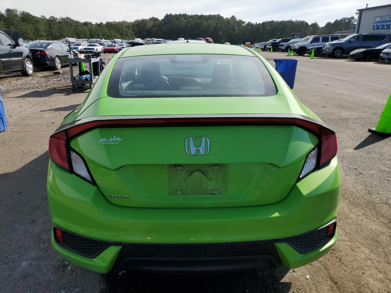 VIN 2HGFC4B57GH304810 2016 HONDA CIVIC no.6