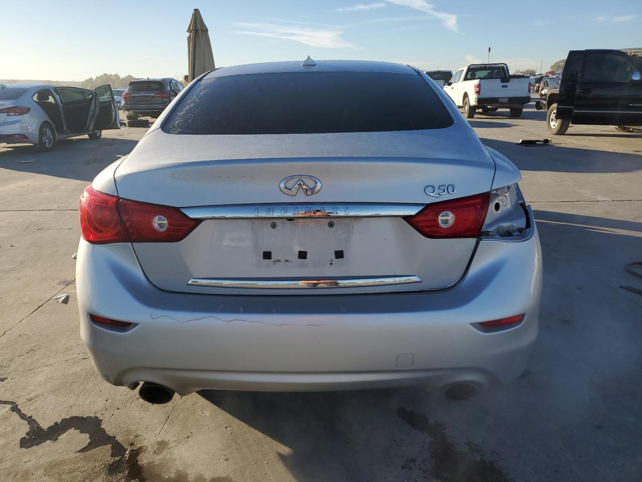 VIN JN1BV7APXFM347371 2015 INFINITI Q50 no.6