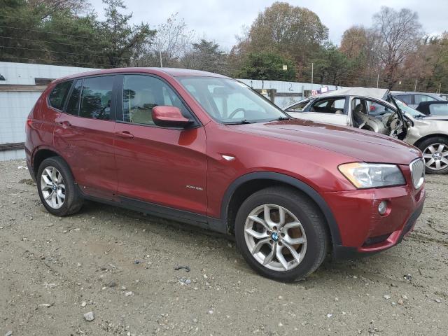  BMW X3 2013 Бургунди