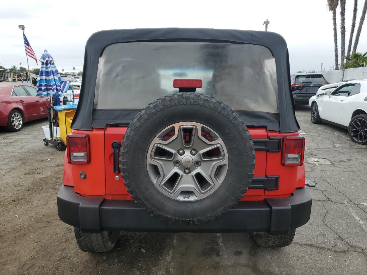 VIN 1C4BJWFG1EL232836 2014 JEEP WRANGLER no.6