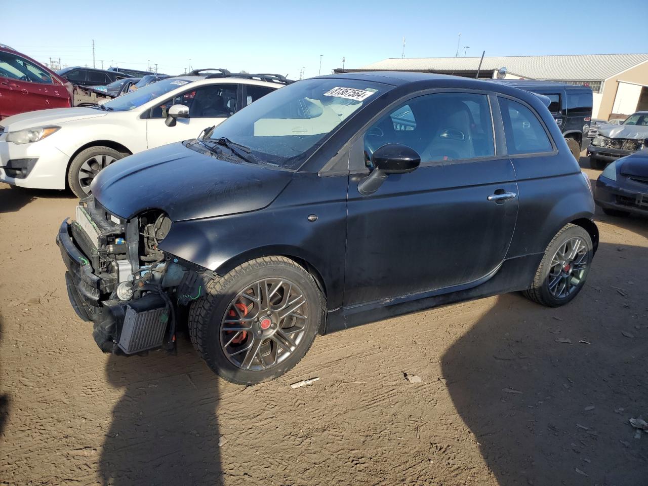 2017 Fiat 500 Abarth VIN: 3C3CFFFH9HT506053 Lot: 81367564