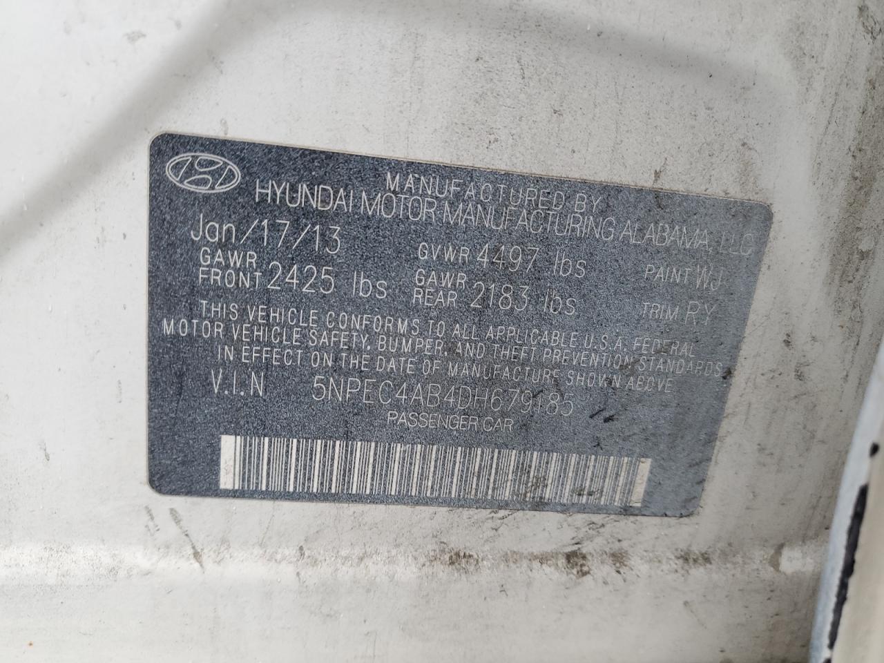 2013 Hyundai Sonata - Image 14