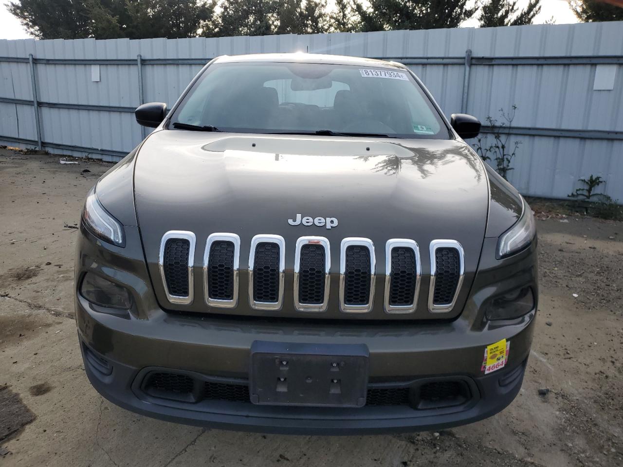 2016 Jeep Cherokee Sport VIN: 1C4PJMAB7GW142145 Lot: 81377934