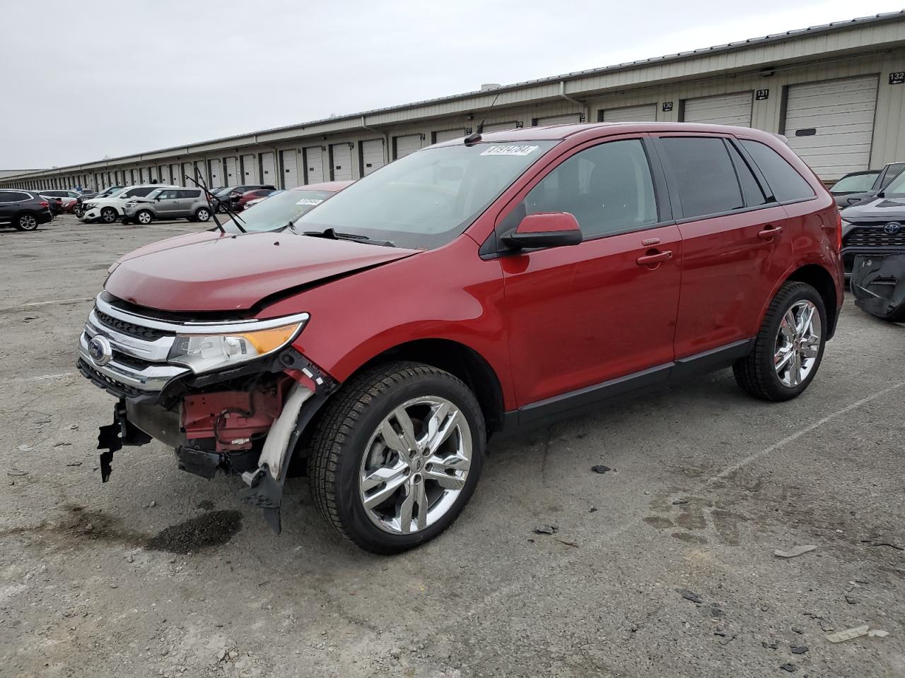 VIN 2FMDK3JC4EBB23954 2014 FORD EDGE no.1