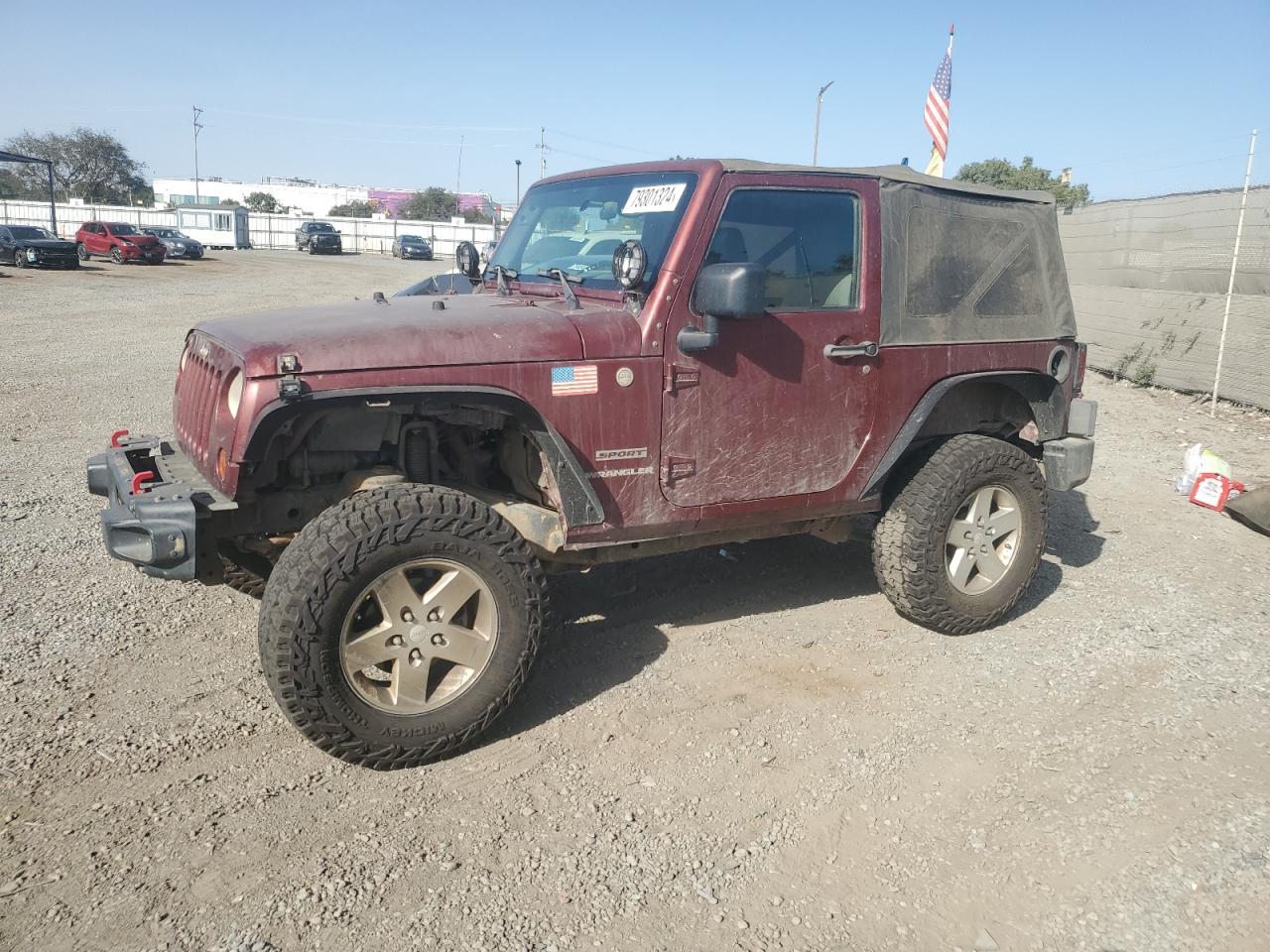 2010 Jeep Wrangler Sport VIN: 1J4AA2D14AL117137 Lot: 79301324