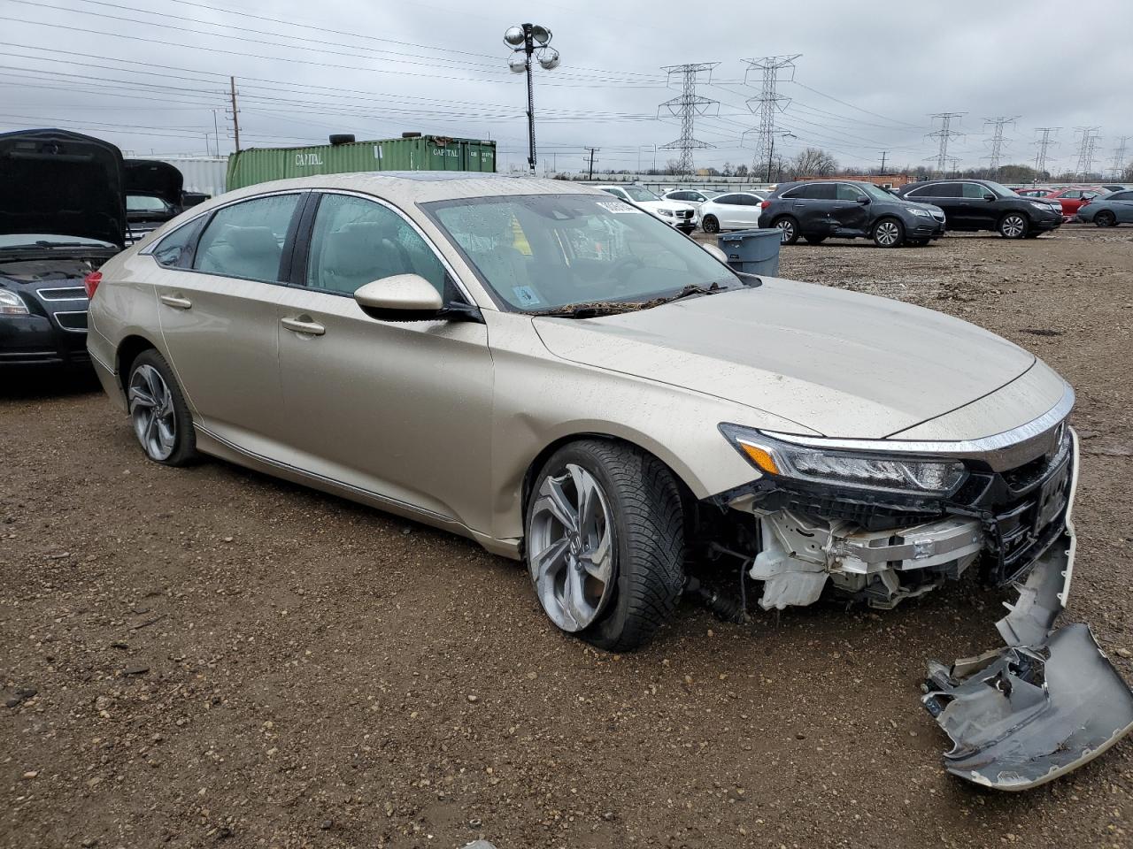 2019 Honda Accord Ex VIN: 1HGCV1F40KA075357 Lot: 80261844