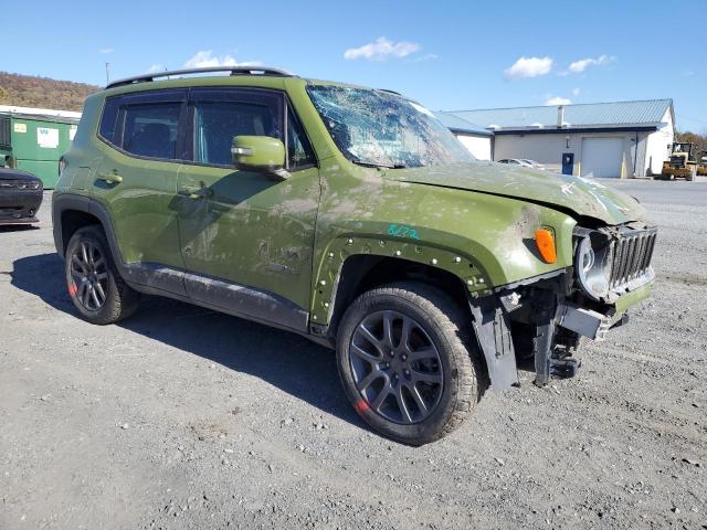 Паркетники JEEP RENEGADE 2016 Зеленый