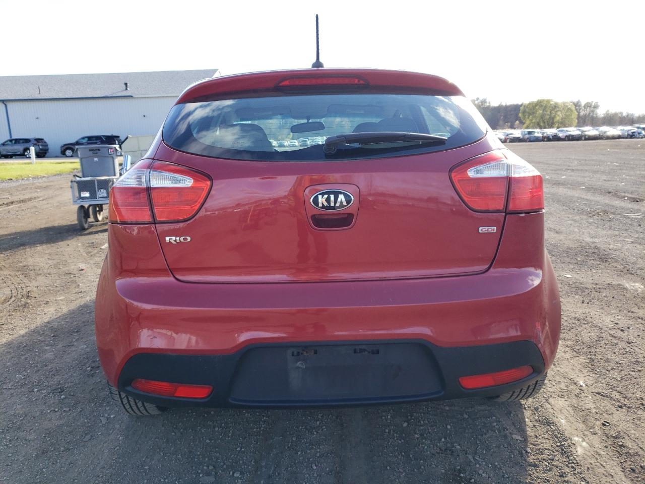 2013 Kia Rio Lx VIN: KNADM5A39D6214884 Lot: 80613194