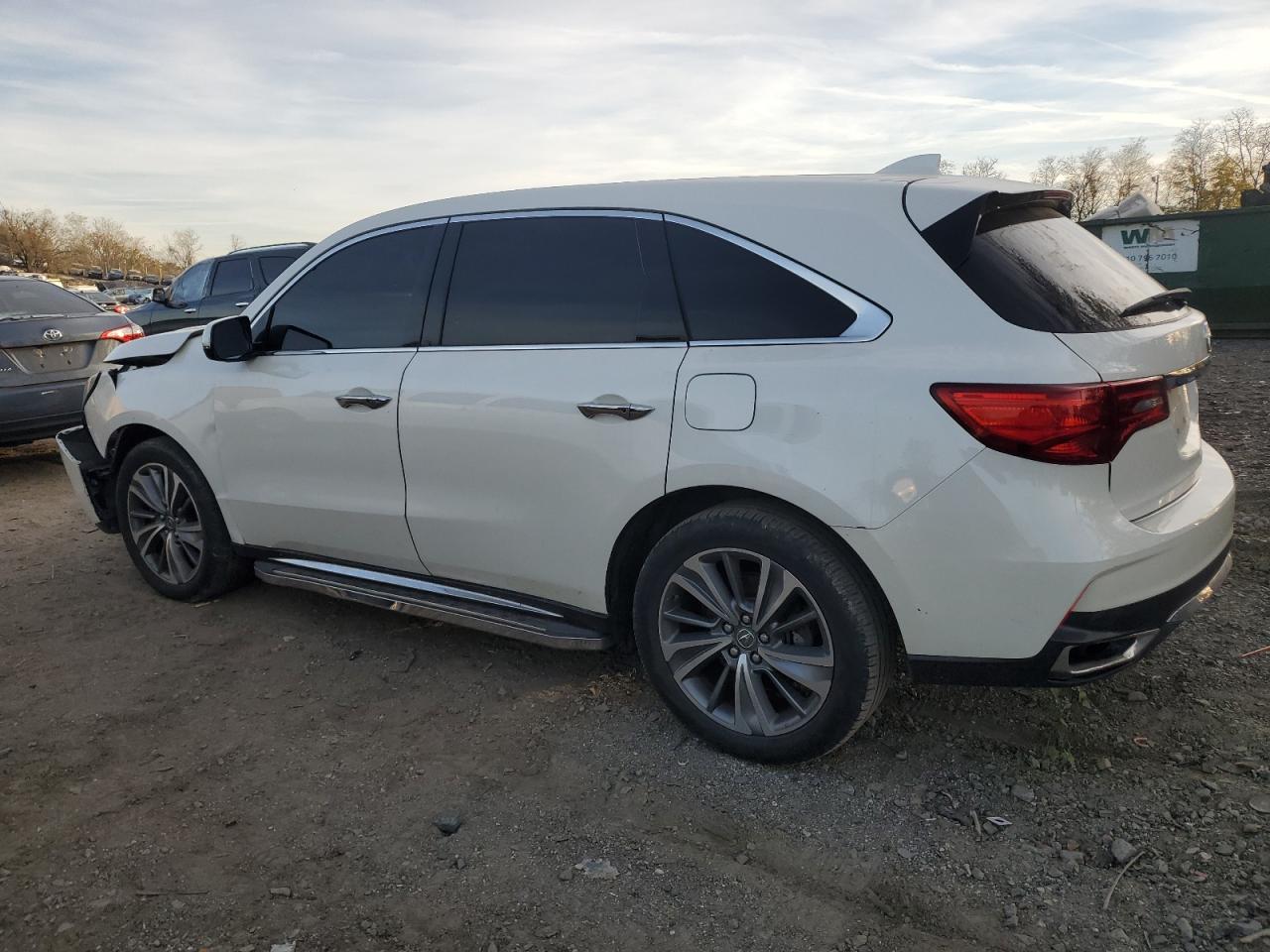 VIN 5FRYD4H5XHB016989 2017 ACURA MDX no.2