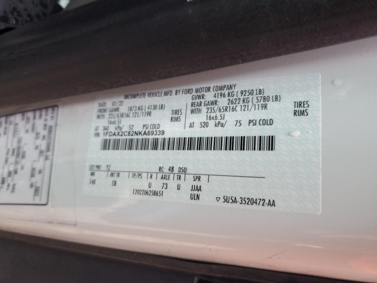 2022 Ford Transit - Image 13