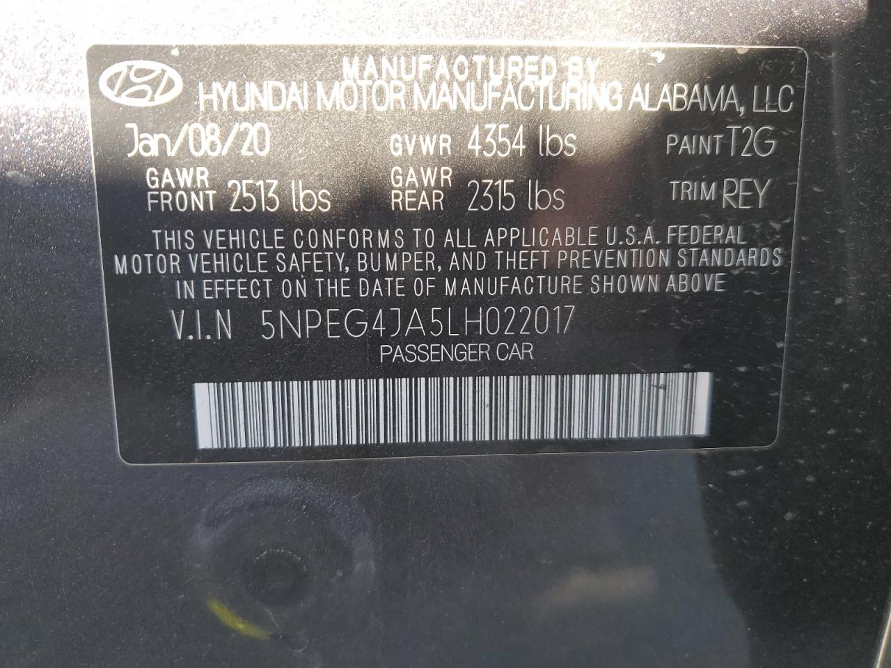2020 Hyundai Sonata - Image 13