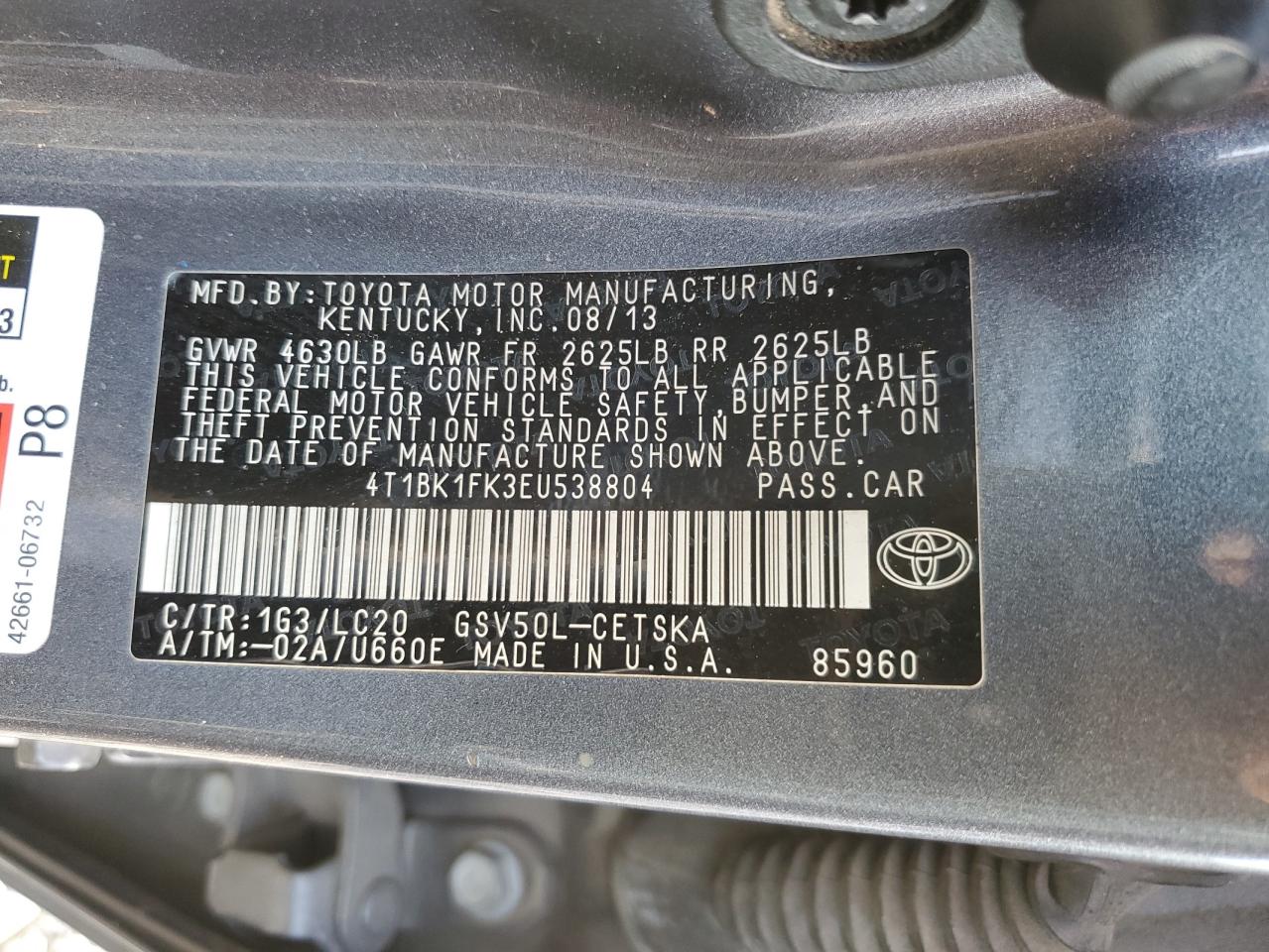 2014 Toyota Camry - Image 12