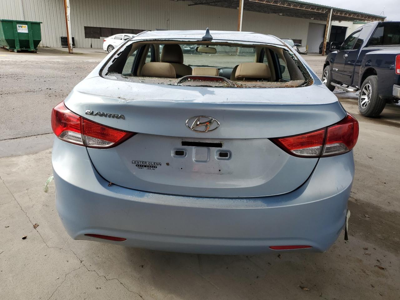 2011 Hyundai Elantra Gls VIN: KMHDH4AE4BU136084 Lot: 81325434