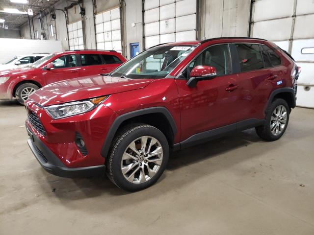  TOYOTA RAV4 2021 Красный