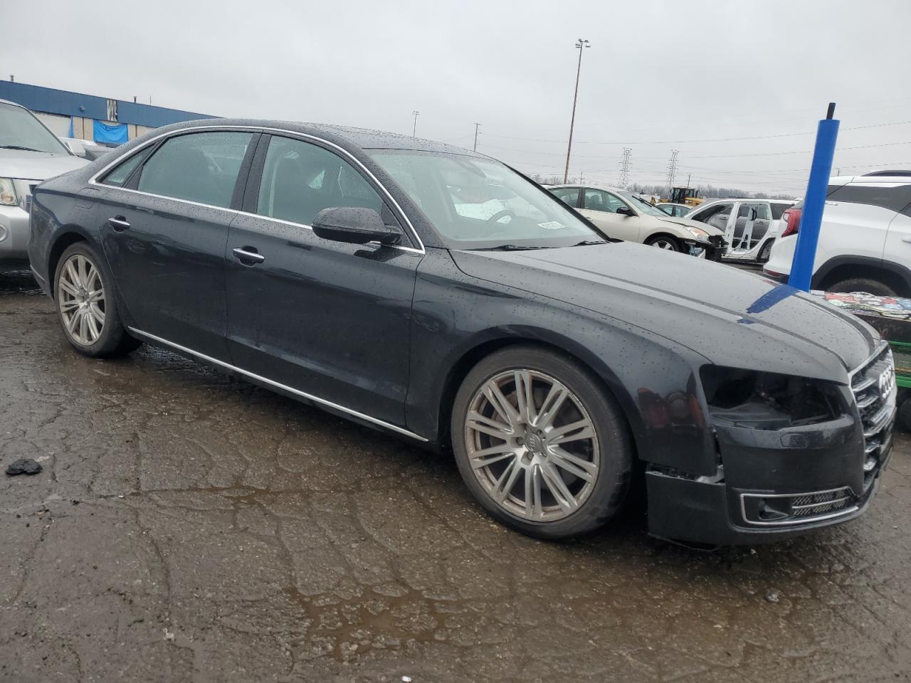 2015 Audi A8 L Quattro VIN: WAU32AFD4FN016055 Lot: 80835974