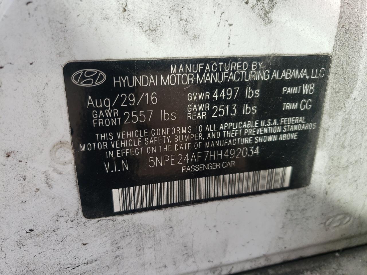 2017 Hyundai Sonata - Image 14