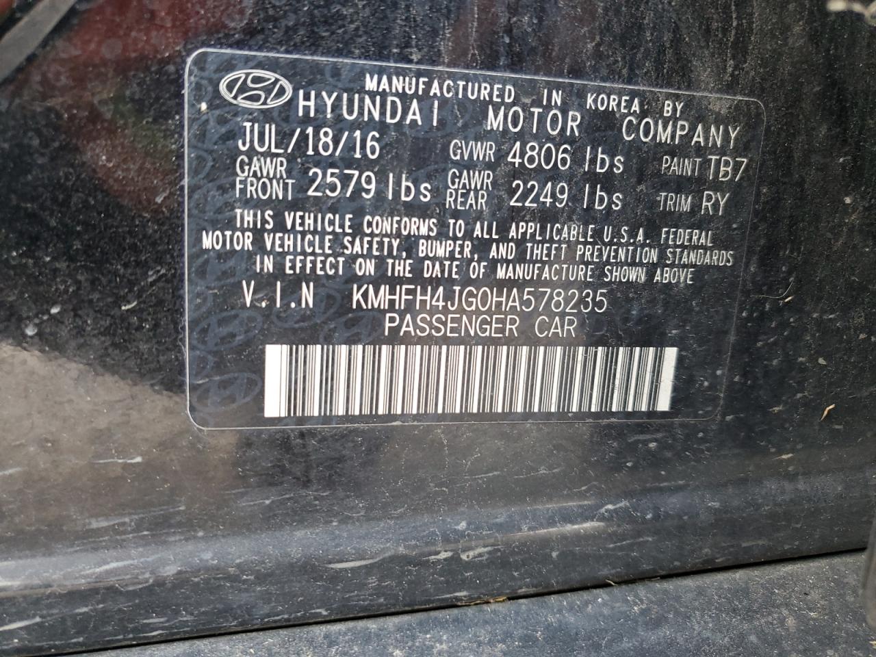 2017 Hyundai Azera - Image 12