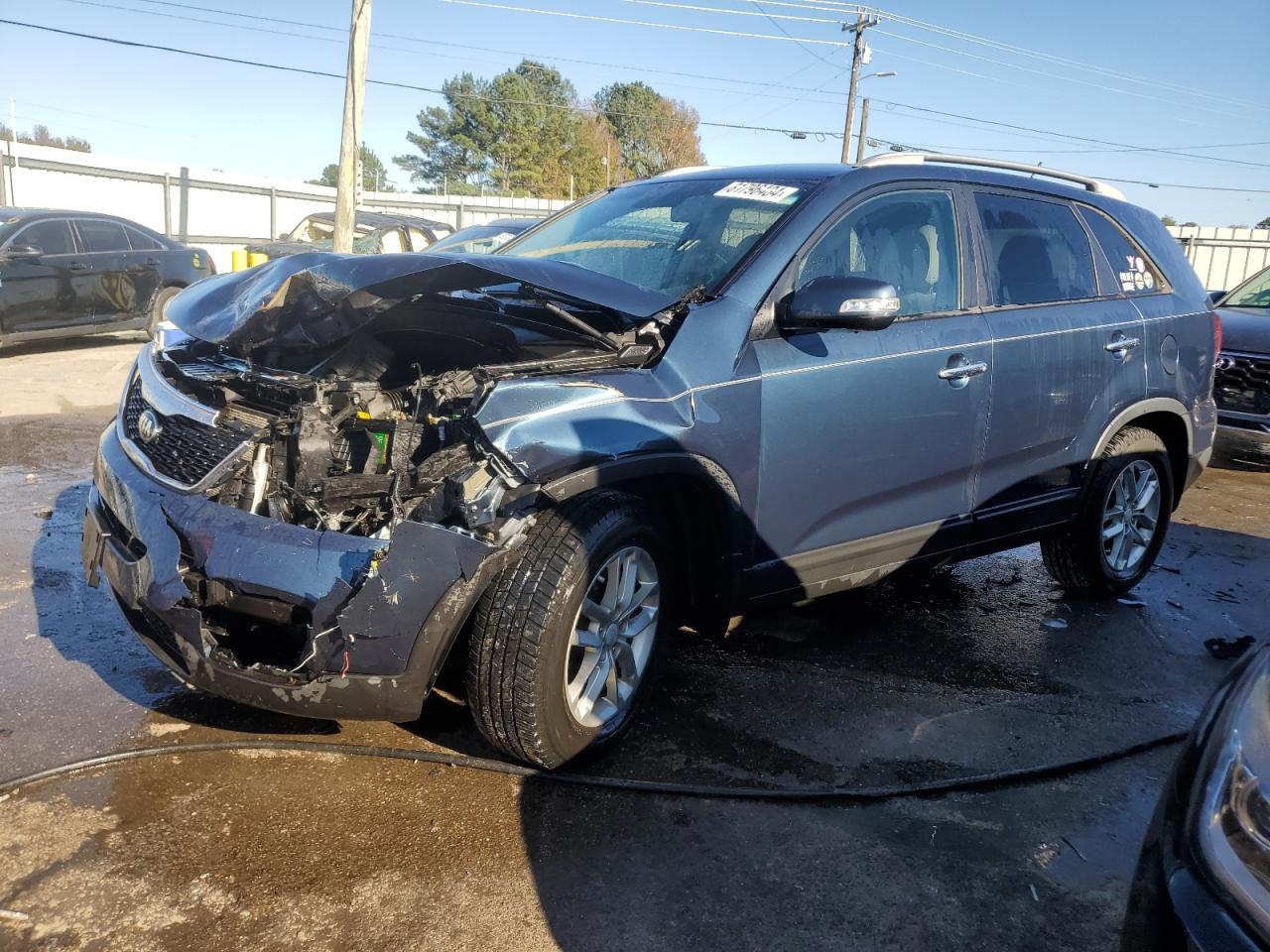 VIN 5XYKT3A63FG572607 2015 KIA SORENTO no.1