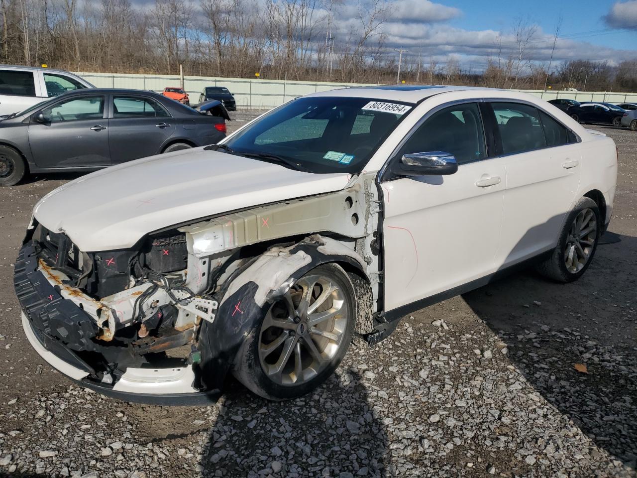 2017 Ford Taurus Limited VIN: 1FAHP2J86HG121865 Lot: 80316954