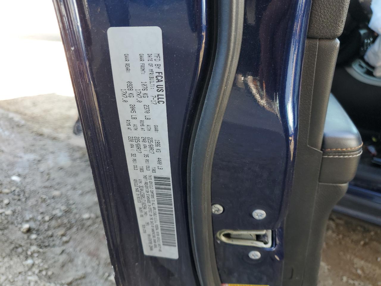 2018 Jeep Compass Latitude VIN: 3C4NJCBB5JT102594 Lot: 80141514