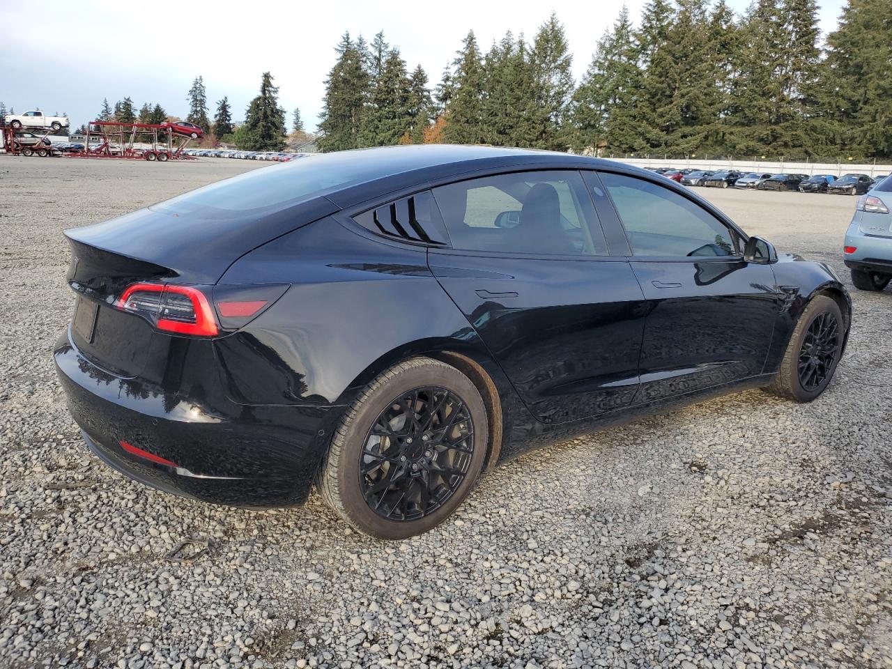 VIN 5YJ3E1EA6MF929509 2021 TESLA MODEL 3 no.3