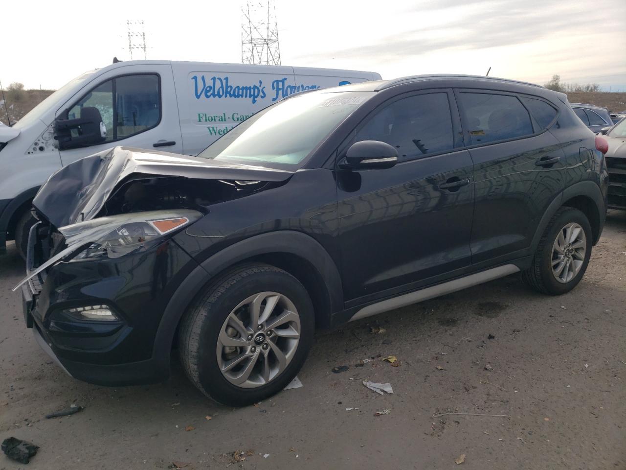 2017 Hyundai Tucson Limited VIN: KM8J3CA29HU383739 Lot: 81076374