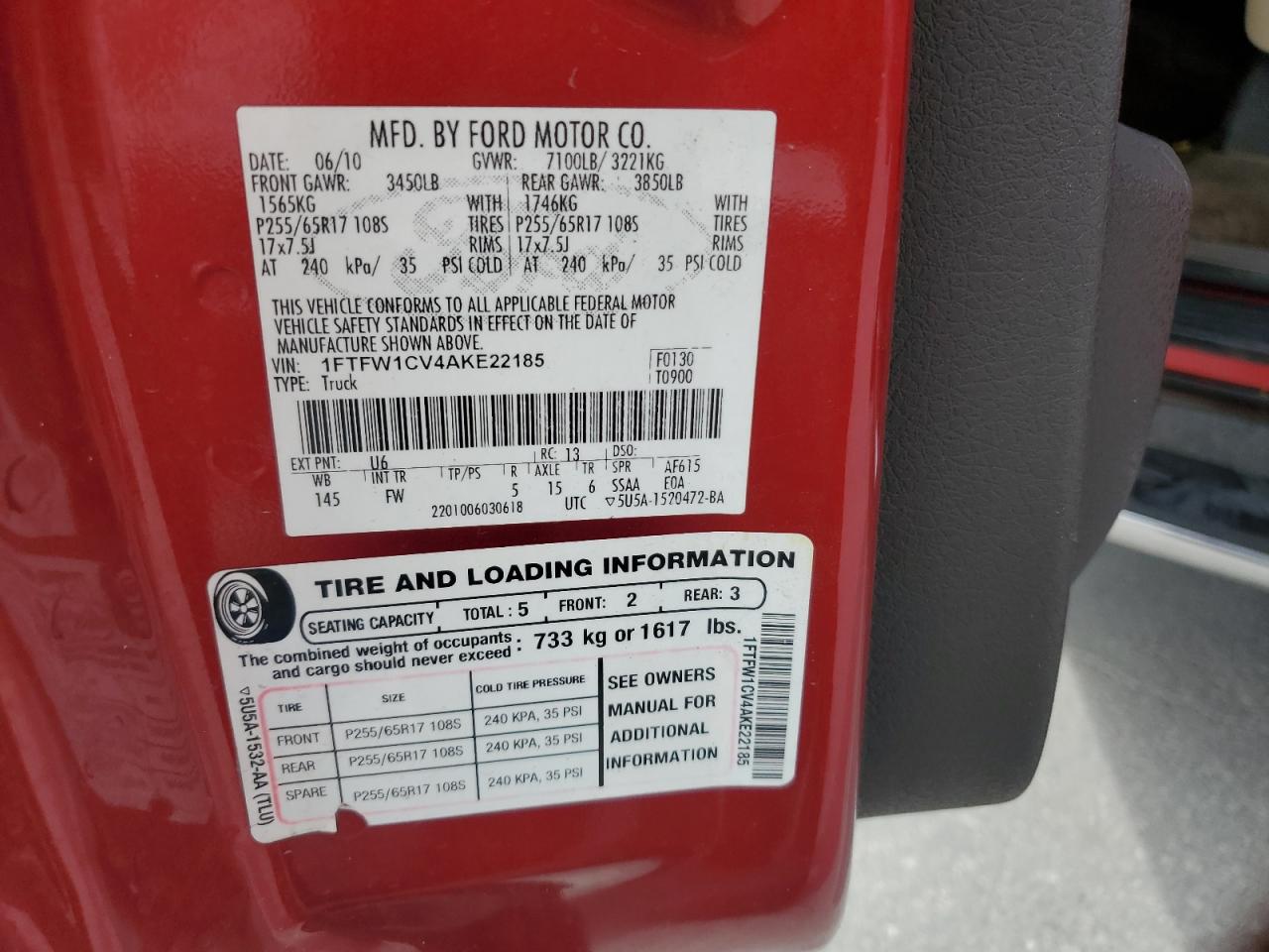 2010 Ford F-150 - Image 12