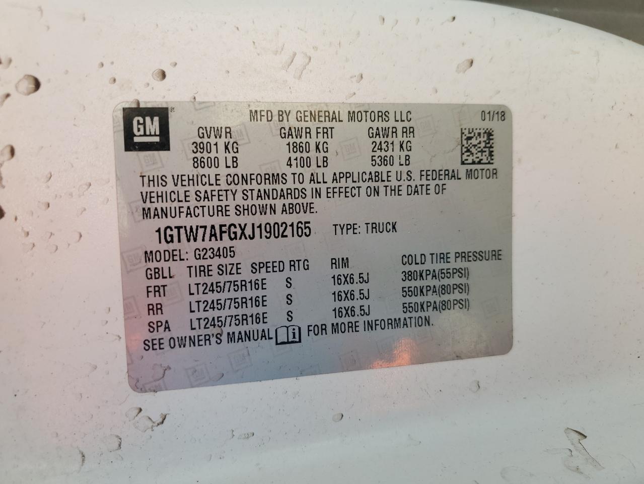 2018 GMC Savana - Image 15