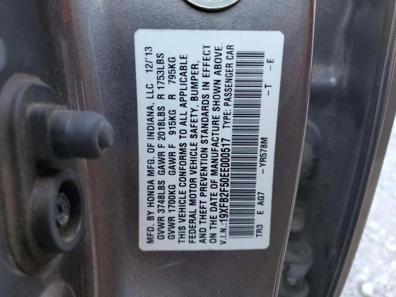 2014 Honda Civic - Image 12