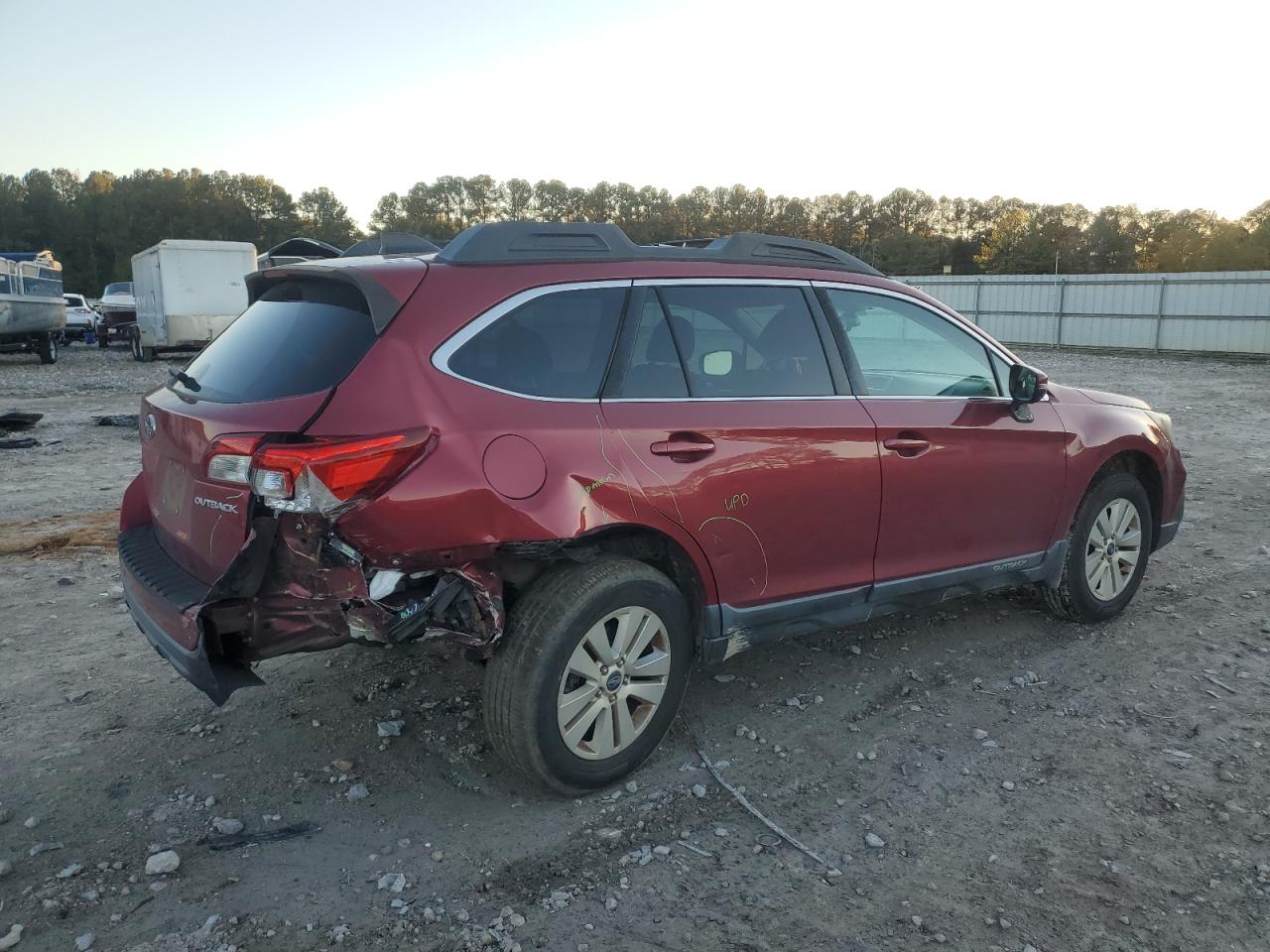 2018 Subaru Outback 2.5I Premium VIN: 4S4BSAFC6J3386607 Lot: 80537414