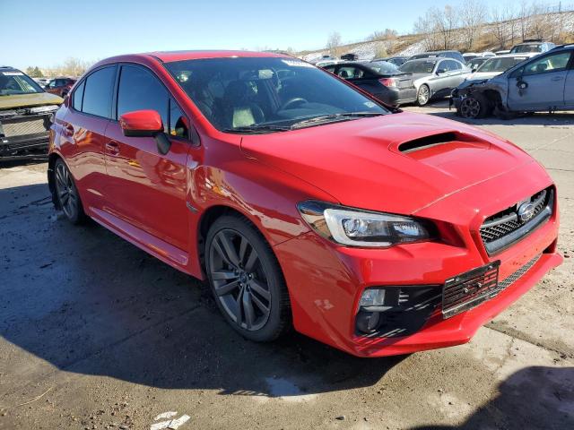  SUBARU WRX 2016 Красный