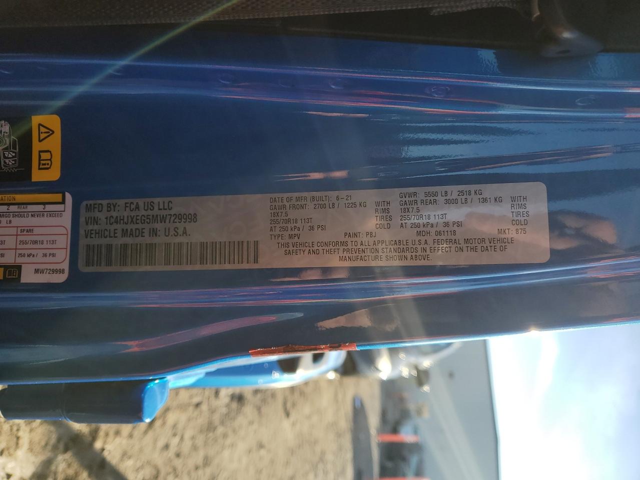 2021 Jeep Wrangler - Image 12
