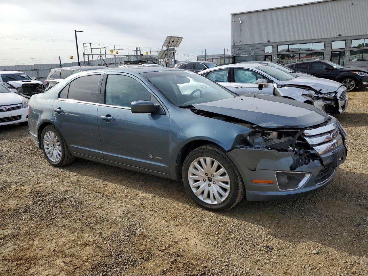 2012 Ford Fusion Hybrid VIN: 3FADP0L38CR447124 Lot: 80590134