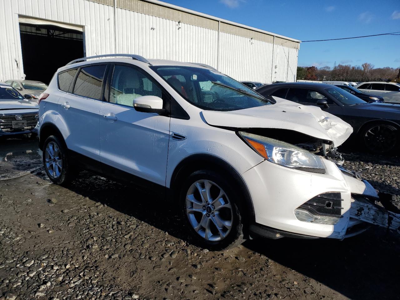 2014 Ford Escape Titanium VIN: 1FMCU0JX8EUD21664 Lot: 80115204