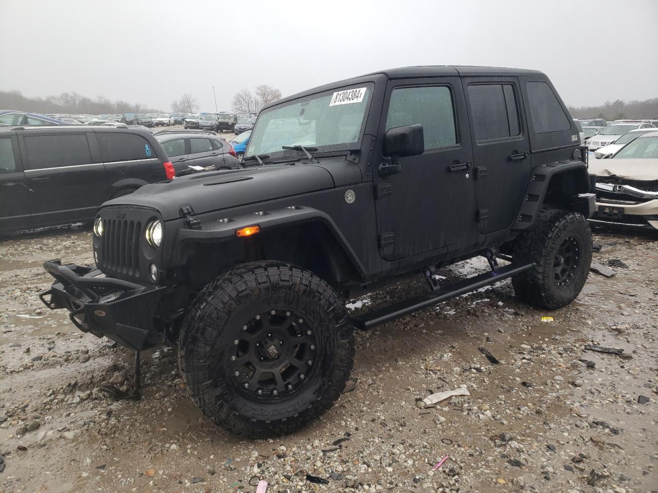 2017 Jeep Wrangler Unlimited Rubicon zu verkaufen in West Warren, MA - Frame Damage