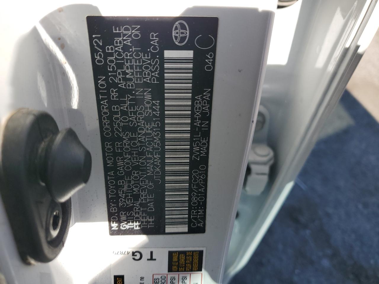 2021 Toyota Prius - Image 12