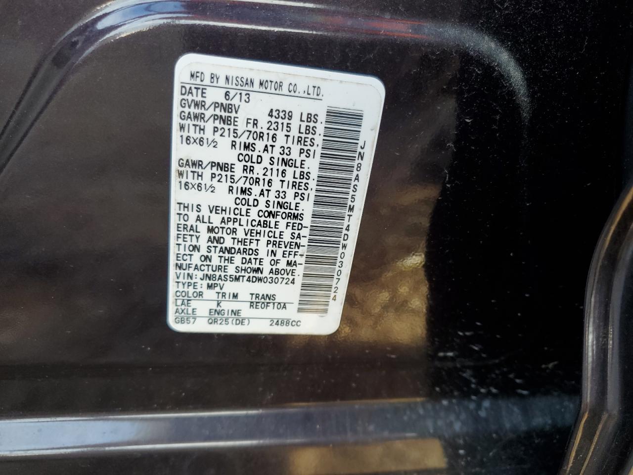 2013 Nissan Rogue - Image 16