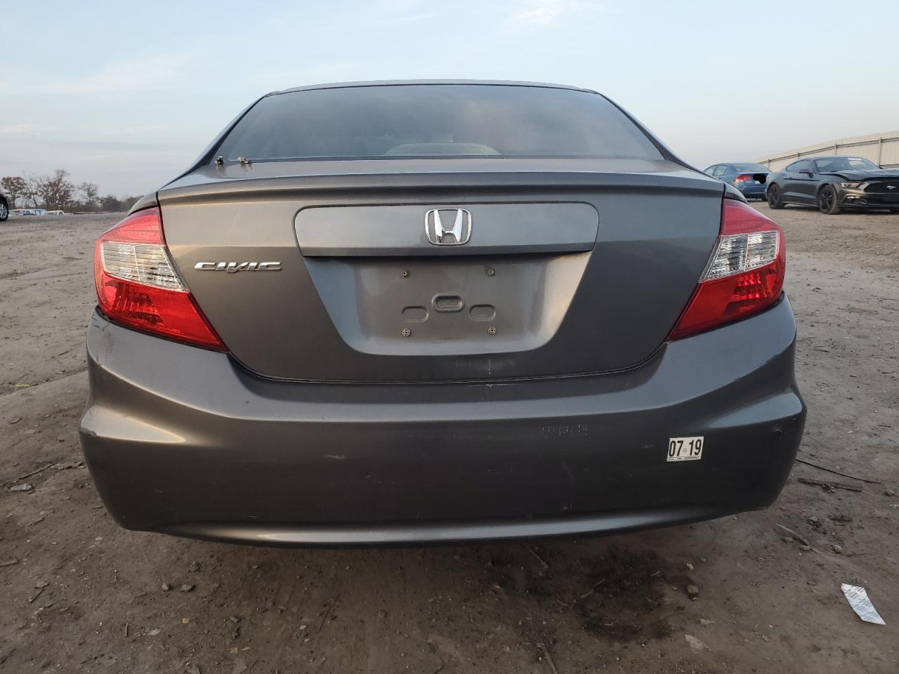 2012 Honda Civic Lx VIN: 2HGFB2F59CH586377 Lot: 80020214