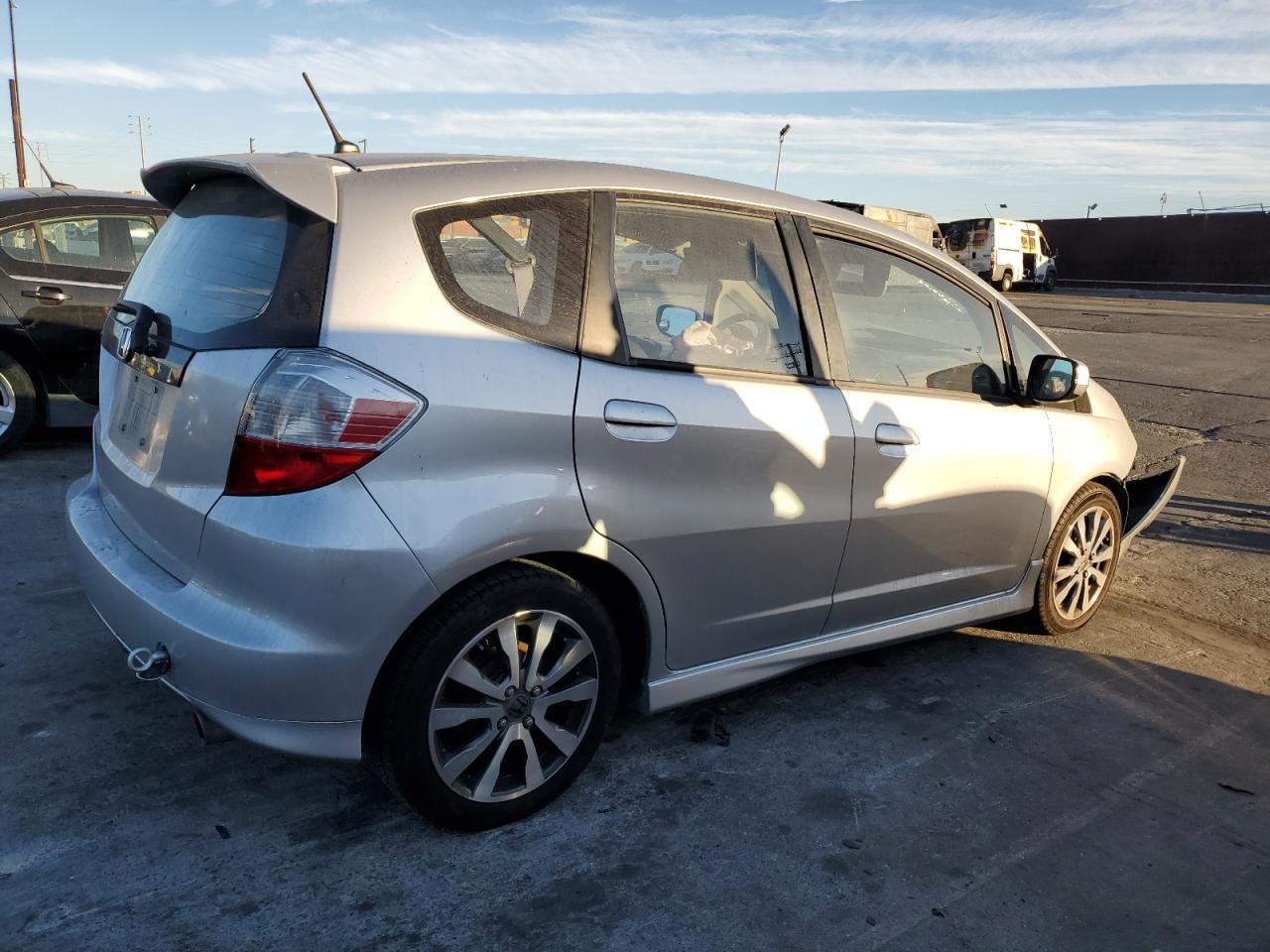 VIN JHMGE8H67DC019607 2013 HONDA FIT no.3